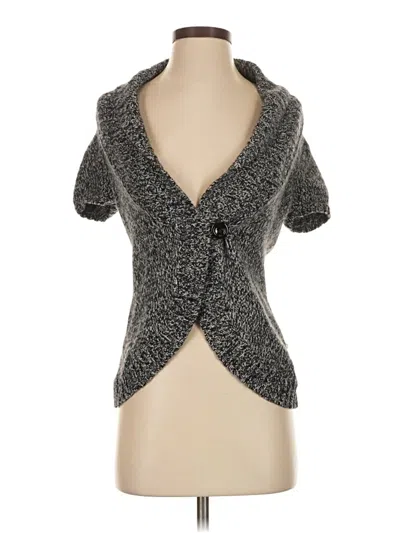 Pre-owned Ann Taylor Loft Cardigan Sweater In Black