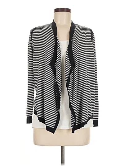 Pre-owned Ann Taylor Loft Cardigan Sweater In Black