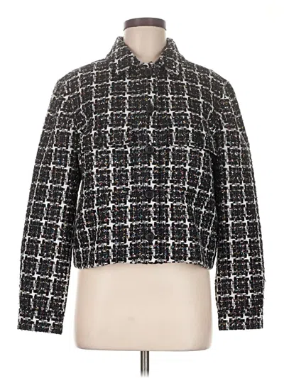 Pre-owned Ann Taylor Loft Cardigan Sweater In Black