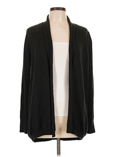 Pre-owned Ann Taylor Loft Cardigan Sweater In Black