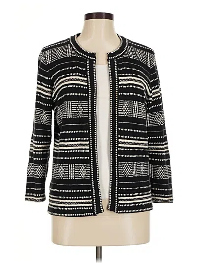 Pre-owned Ann Taylor Loft Cardigan Sweater In Black