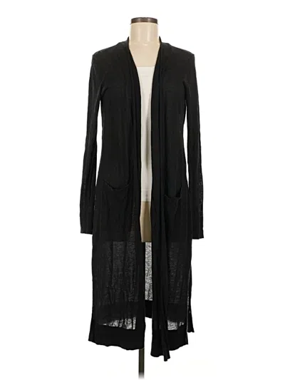 Pre-owned Ann Taylor Loft Cardigan Sweater In Black