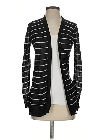 Pre-owned Ann Taylor Loft Cardigan Sweater In Black