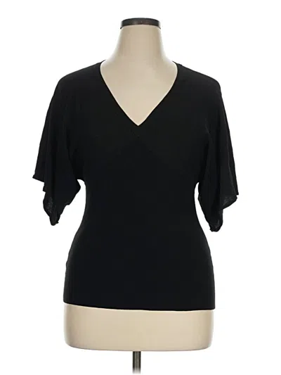 Pre-owned Ann Taylor Loft Cardigan Sweater In Black