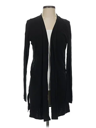 Pre-owned Ann Taylor Loft Cardigan Sweater In Black