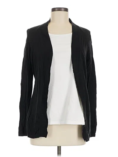 Pre-owned Ann Taylor Loft Cardigan Sweater In Black
