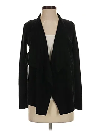 Pre-owned Ann Taylor Loft Cardigan Sweater In Black