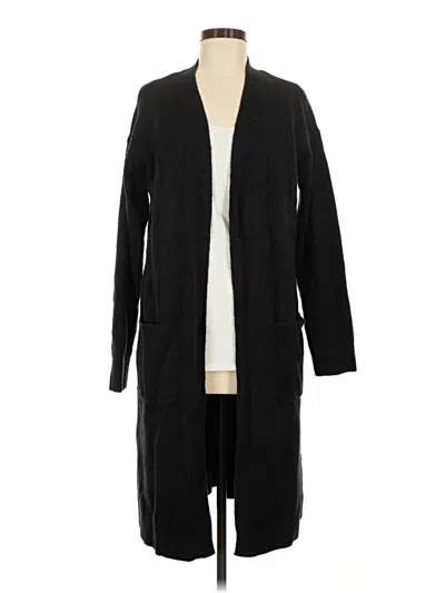 Pre-owned Ann Taylor Loft Cardigan Sweater In Black