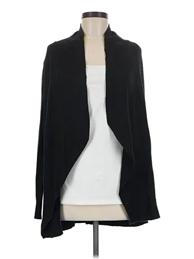Pre-owned Ann Taylor Loft Cardigan Sweater In Black