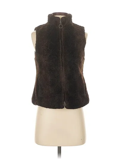 Pre-owned Ann Taylor Loft Cardigan Sweater In Brown