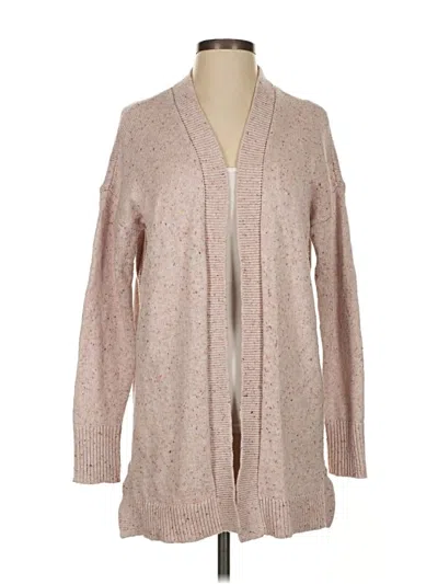 Pre-owned Ann Taylor Loft Cardigan Sweater In Brown
