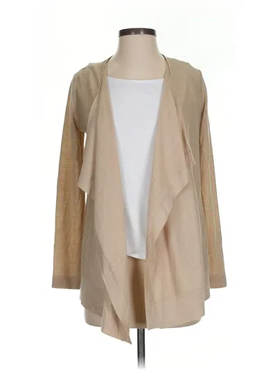 Pre-owned Ann Taylor Loft Cardigan Sweater In Brown