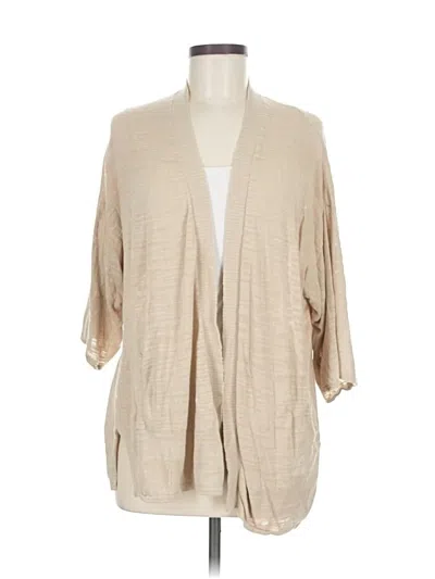 Pre-owned Ann Taylor Loft Cardigan Sweater In Brown
