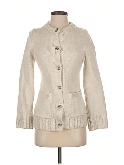 Pre-owned Ann Taylor Loft Cardigan Sweater In Brown