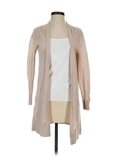 Pre-owned Ann Taylor Loft Cardigan Sweater In Brown