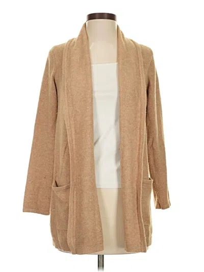 Pre-owned Ann Taylor Loft Cardigan Sweater In Brown