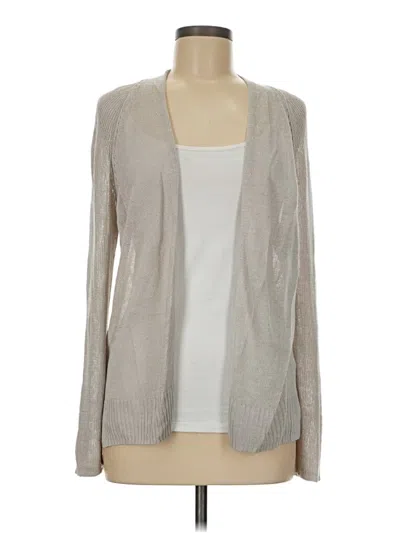 Pre-owned Ann Taylor Loft Cardigan Sweater In Brown