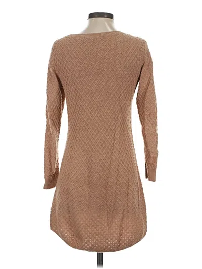 Pre-owned Ann Taylor Loft Cardigan Sweater In Brown