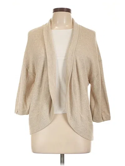 Pre-owned Ann Taylor Loft Cardigan Sweater In Brown