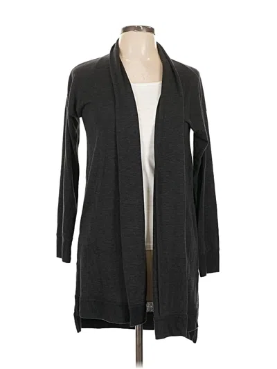 Pre-owned Ann Taylor Loft Cardigan Sweater In Gray