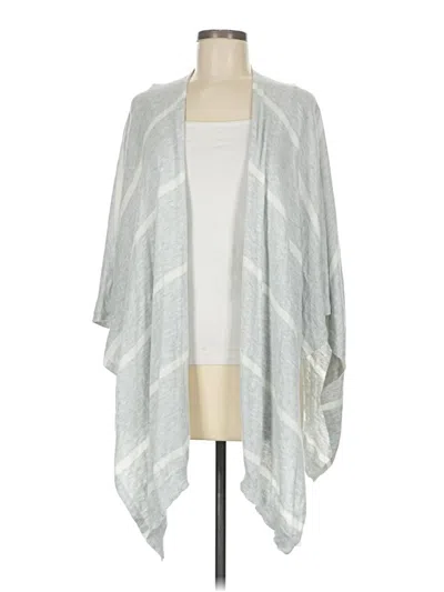 Pre-owned Ann Taylor Loft Cardigan Sweater In Gray
