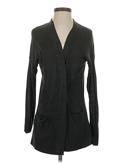 Pre-owned Ann Taylor Loft Cardigan Sweater In Gray