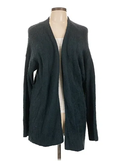 Pre-owned Ann Taylor Loft Cardigan Sweater In Gray