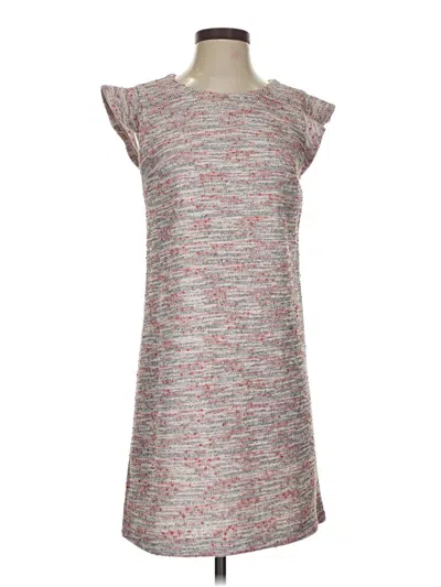 Pre-owned Ann Taylor Loft Cardigan Sweater In Gray