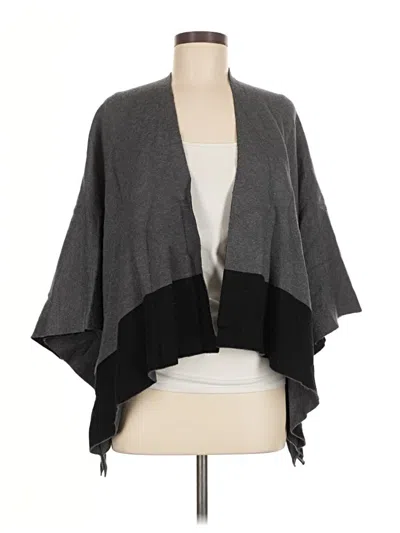 Pre-owned Ann Taylor Loft Cardigan Sweater In Gray