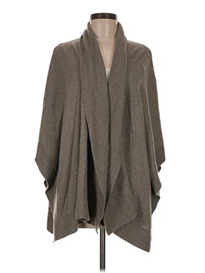 Pre-owned Ann Taylor Loft Cardigan Sweater In Gray