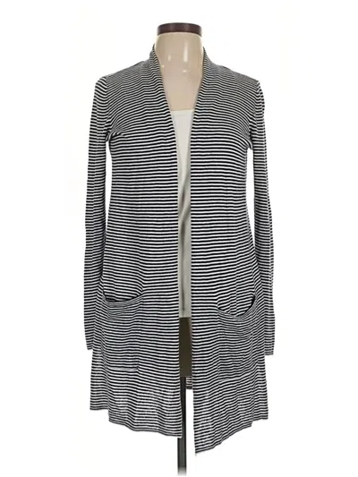 Pre-owned Ann Taylor Loft Cardigan Sweater In Gray