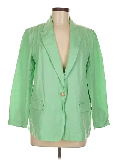 Pre-owned Ann Taylor Loft Cardigan Sweater In Green