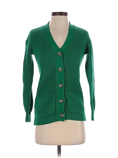 Ann Taylor Loft Cardigan Sweater In Green