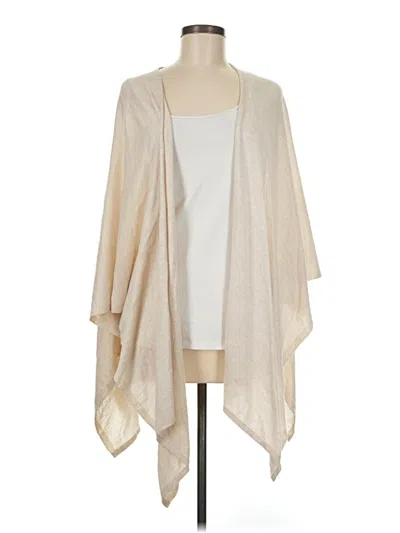Pre-owned Ann Taylor Loft Cardigan Sweater In Ivory