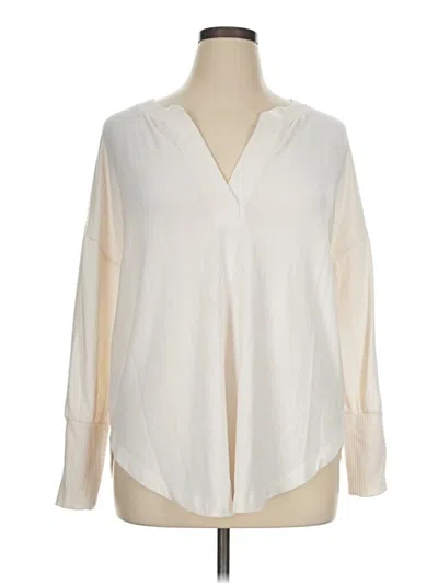 Pre-owned Ann Taylor Loft Cardigan Sweater In Ivory