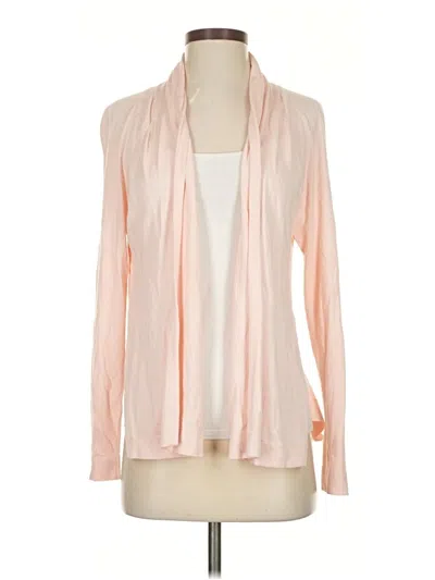 Pre-owned Ann Taylor Loft Cardigan Sweater In Pink