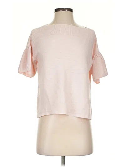 Pre-owned Ann Taylor Loft Cardigan Sweater In Pink