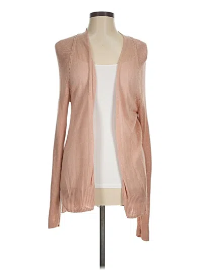 Pre-owned Ann Taylor Loft Cardigan Sweater In Pink