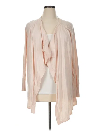 Pre-owned Ann Taylor Loft Cardigan Sweater In Pink