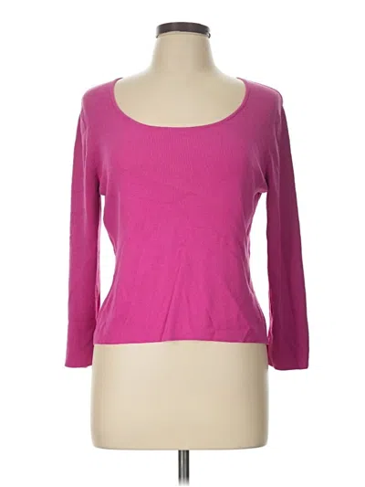 Pre-owned Ann Taylor Loft Cardigan Sweater In Pink