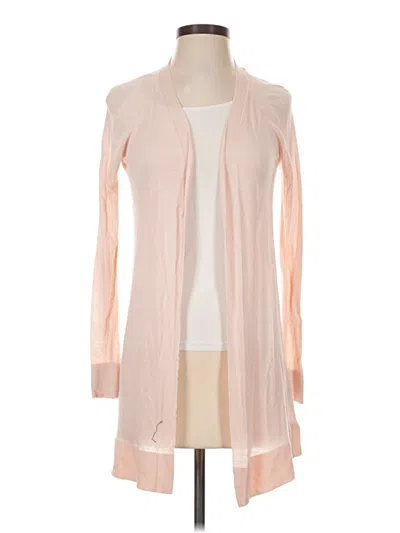 Pre-owned Ann Taylor Loft Cardigan Sweater In Pink