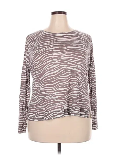 Pre-owned Ann Taylor Loft Cardigan Sweater In Silver