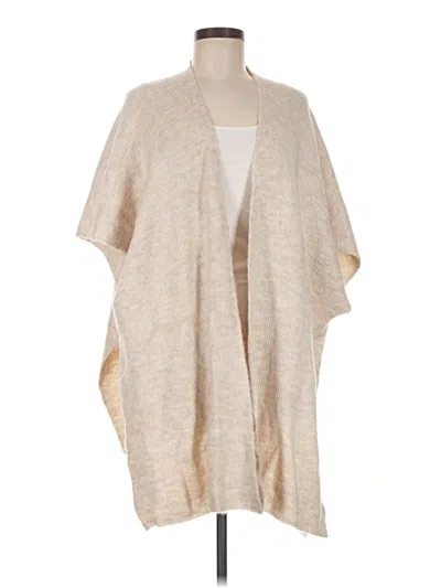 Pre-owned Ann Taylor Loft Cardigan Sweater In Tan