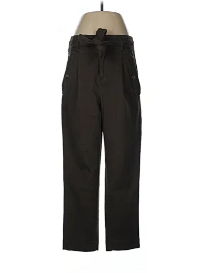 Pre-owned Ann Taylor Loft Cargo Pants In Black