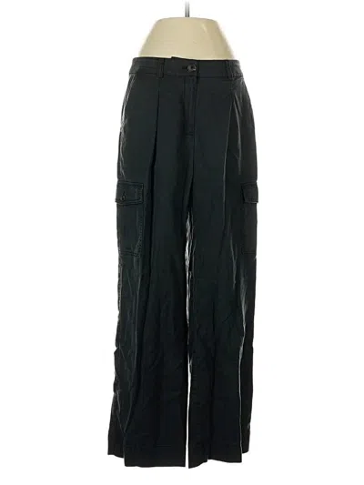 Pre-owned Ann Taylor Loft Cargo Pants In Black