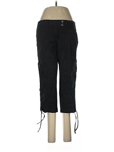 Pre-owned Ann Taylor Loft Cargo Pants In Black