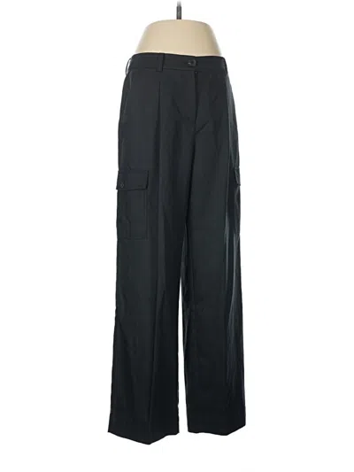 Pre-owned Ann Taylor Loft Cargo Pants In Black