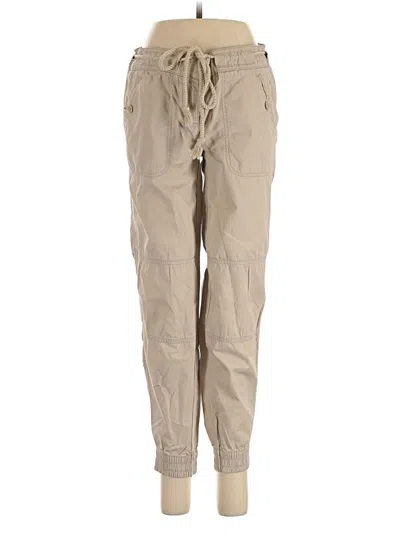Pre-owned Ann Taylor Loft Cargo Pants In Brown