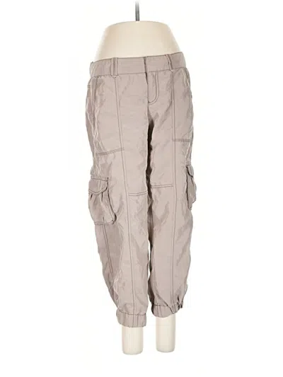 Pre-owned Ann Taylor Loft Cargo Pants In Brown