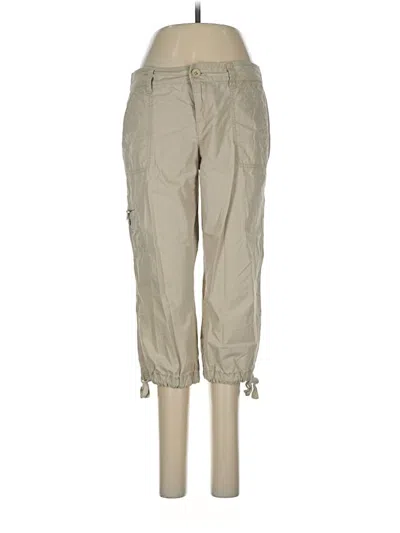 Pre-owned Ann Taylor Loft Cargo Pants In Brown